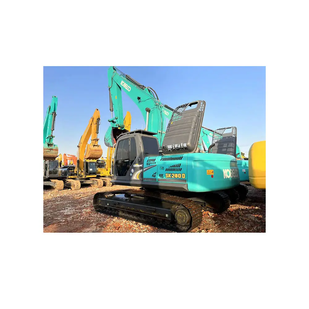 95% Nieuwe Tweedehands Kobelco Originele Japan Sk260d Voor Goedkope Verkoop Sk200 Sk250 Sk350 Sk480 Gebruikte Graafmachines