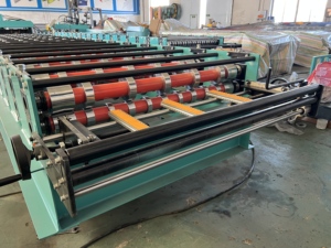 Trung Quốc Tây Ban Nha <span class=keywords><strong>kerala</strong></span> phong cách Châu Âu mái tráng men ngói cuộn tạo thành máy. - Product Image 3