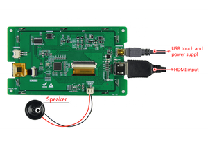 DACAI 5 Zoll LCD-Bildschirm Panel Controller Board Himbeer Pi TFT benutzer definierte LCD-Display-Module - Product Image 3