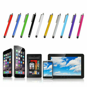 יוניברסל קיבולי מסך מגע עט מתכת עט חרט עבור iPhone iPad סמסונג HuaWei טלפון Tablet 10 צבעים - Product Image 2