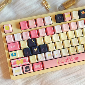 Sai-Lor Moon keycaps 136/140 keycap คีย์เชอร์รี่/XOA โปรไฟล์ PBT Dye subbed keycap สำหรับ MX สวิตช์คีย์บอร์ดกลไก - Product Image 3
