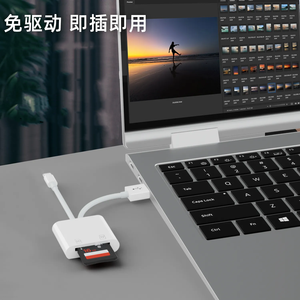 NK-101Y TL Pro 3-in-1อะแดปเตอร์อ่านการ์ดความจำขายดีที่สุด USB 2.0 C-Type Android ติดตั้งภายนอกได้ง่าย - Product Image 6