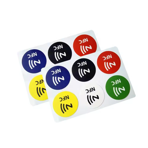 Fabrik benutzer definierte druckbare PVC Rfid Label Phone Tag Google Bewertungen Nfc Aufkleber - Product Image 5
