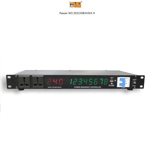 PS-08LED-A Профессиональный регулятор питания с 10-канальным контроллером - Product Image 1