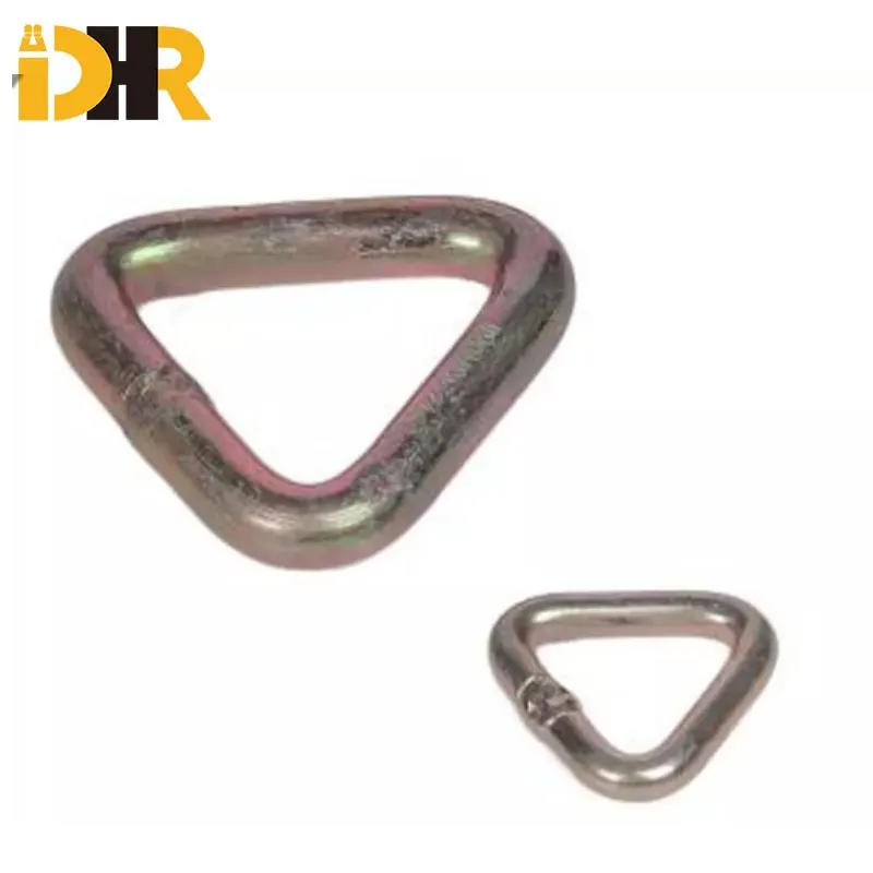 Высококачественное Кованое металлическое треугольное кольцо с дельтой, фурнитура, кованое снаряжение