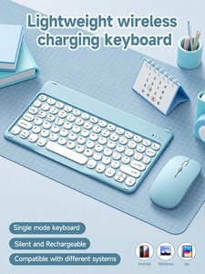 Elegante teclado inalámbrico ultrafino con tecla de borde redondo Compatible con IOS Android para portátiles con Windows Nuevo producto - Product Image 4