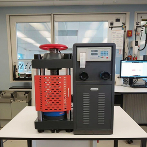 Máquina de prueba de fuerza compresiva de ladrillo de cemento manual 2000kn 1 año de garantía 220V probador de compresión de hormigón - Product Image 3