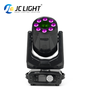 Gobos ไฟสปอตไลท์ขยับได้7สี + 7สี200วัตต์ LED ไฟปาร์ตี้ไฟดิสโก้200วัตต์ขนาดเล็กไฟชาร์ปไฟ DMX ควบคุม