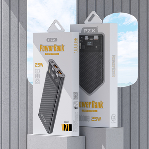 2023 New Product PZX V71 Portable Charger 3 USB Slim Fast 10000mAh Type-c <strong>Input</strong> <strong>Output</strong> 5V 2A <strong>High</strong>-<strong>Speed</strong> LED Display Power Bank - Product Image 6