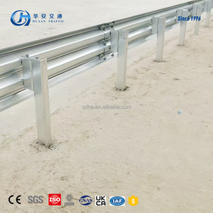 Hoch korrosions beständige hochfeste Barriere Feuer verzinkter Stahl W-Träger Verkehrs sicherheits leitplanke - Product Image 4