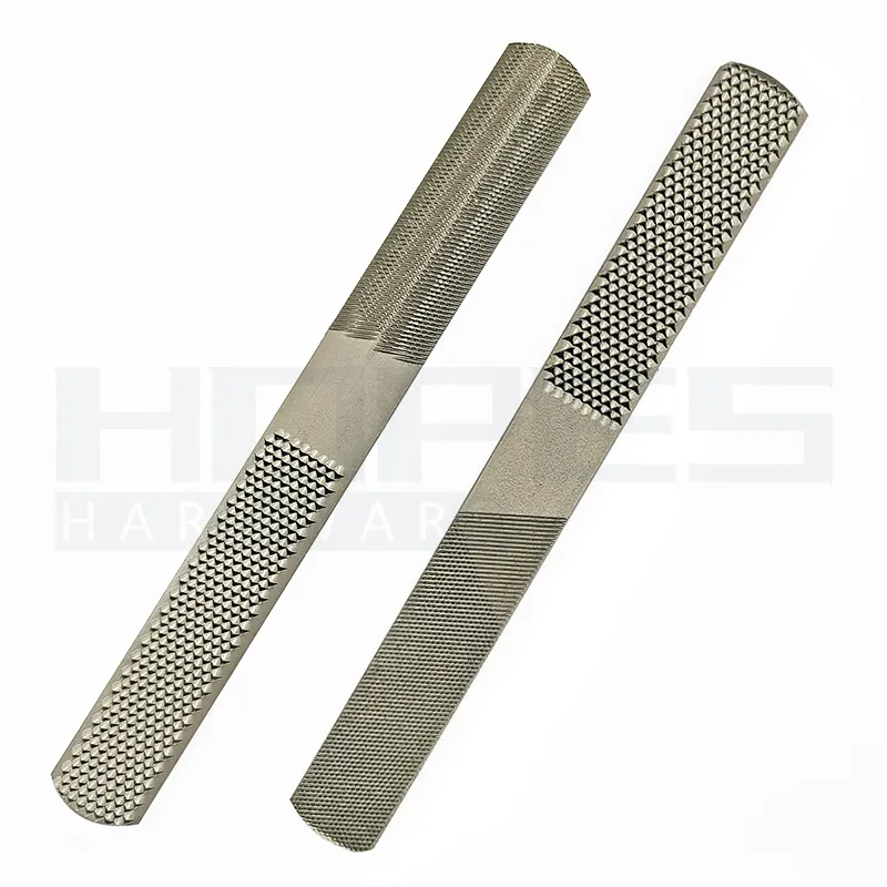 4-in-1 Multiple purpose 8 inch 200mm wood rasp steel files with bastard smooth cut engineer carpenter hand tools