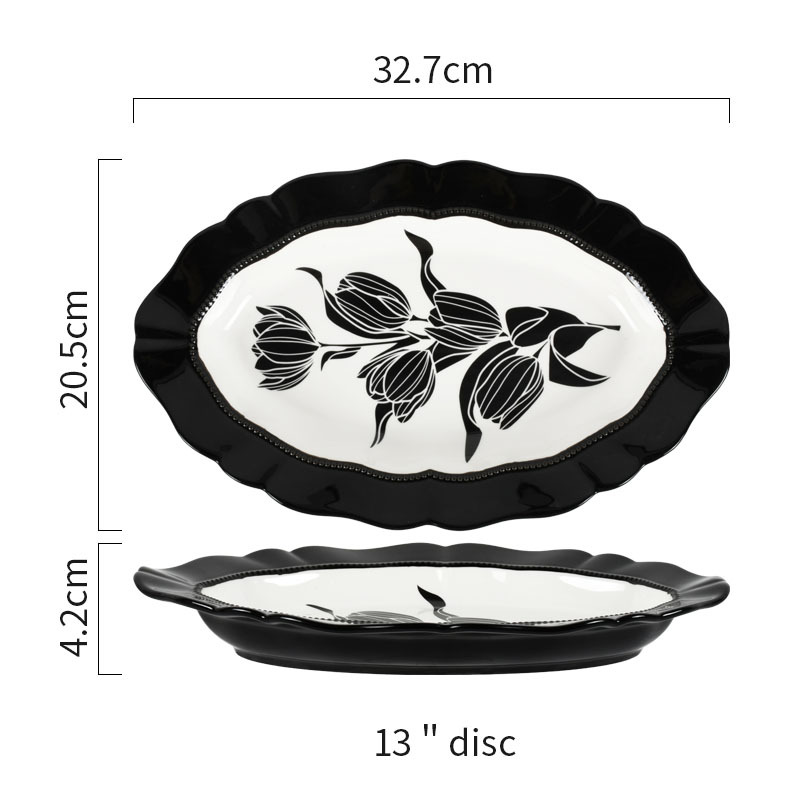 13-inch plate