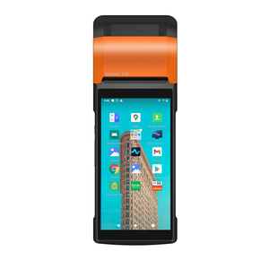 Android Mobile Pos <strong>Billing</strong> Machine Thermal Receipt 2g Ram and 16g Rom Portable Cashless All in One Pos Sunmi V2
