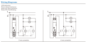 Erken uyarı röle 16A çok fonksiyonlu elektronik merdiven zamanlayıcı ile at18 18mm Led gösterge ışığı anahtarlama - Product Image 5