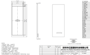 Bar <strong>Type</strong> <strong>LCD</strong> Screen 6.86 Inch 40PIN MIPI Interface <strong>Display</strong> 480*1280 IPS TFT <strong>LCD</strong> Modules - Product Image 5