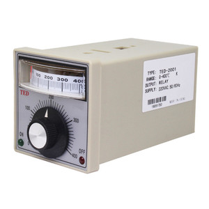Termostato tipo k 0-400 celsius, controlador de temperatura manual, TED-2001, 220VAC - Product Image 3