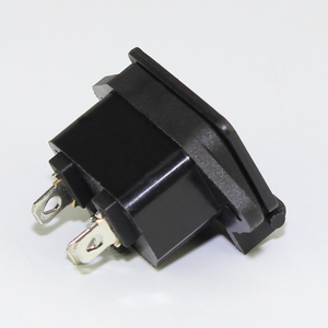 3 Pin Male AC Power <strong>Socket</strong> 4.8mm Terminal Industrial Electrical Plugs and <strong>Sockets</strong> with Cover Ears for Appliances - Product Image 6