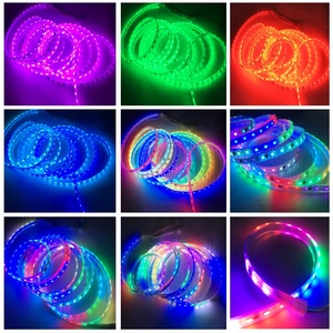 กันน้ำ 12v ws2801 ucs1903 gs1903 ic ควบคุมดิจิตอล rgb led strip light - Product Image 6
