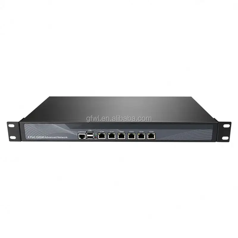 Dispositivo de servidor de enrutador de red RAM Mikrotik Pfsensintel NIC 6 LAN Firewall Applianc1G
