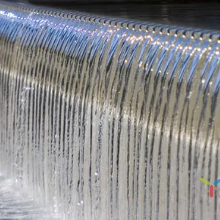 Artificial de Interior de agua de la piscina de la fuente de agua de otoño