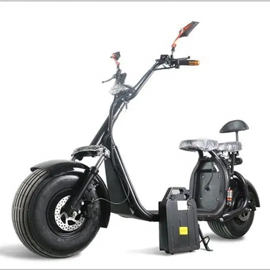 Europa magazzino Citycoco 1500W elettrico Brushless grasso bici con batteria rimovibile citycoco