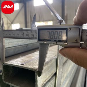 美国材料试验学会A500 Q345B预制车间用无缝方管方管和矩形管 - Product Image 4