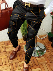 2023春秋跨界爆款男士时尚印花长裤男士 - Product Image 3