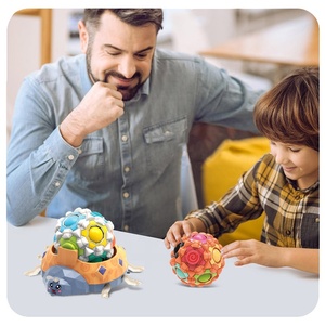 Tik Tok Hot Bán Ma Thuật Đậu Xoay Cube Bóng Đồ Chơi <span class=keywords><strong>Spinner</strong></span> Thần Tài Bóng Cho Căng Thẳng Cứu Trợ Cho Trẻ Em Đồ Chơi 2023 - Product Image 1