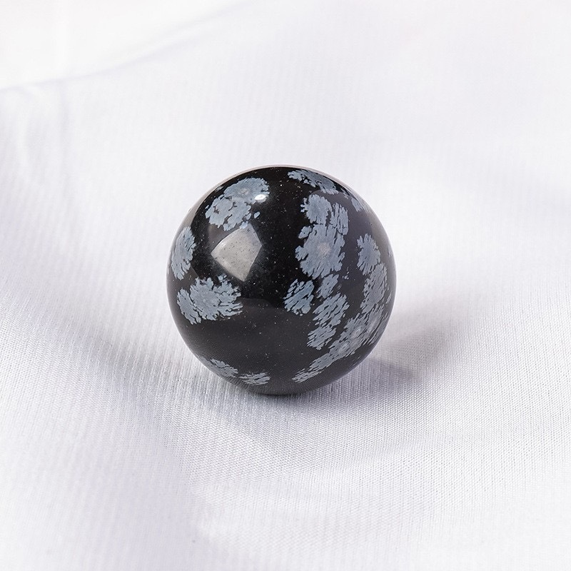 Obsidienne flocon de neige