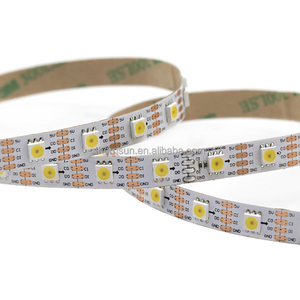 Sk9822 APA102 Pixel digitale LED strisce luci 60LED DC5V 4 fili controllato singolarmente Smart Strip data CLK bianco LED Strip - Product Image 2