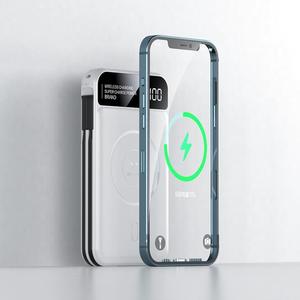 Portable 10000 MAH Magnetic Suction Charging Treasure Belt LED Display Screen Type-<strong>C</strong> <strong>Input</strong>/<strong>Output</strong> Wireless Charging With Cable - Product Image 2