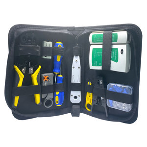 Ethernet Punch aşağı kordon sonu darbe seti kolay RJ45 RJ12 RJ11 ağ lan kablosu sıkma aracı pense kiti - Product Image 1