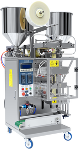 Automático pequeño Vertical miel píldora tableta azúcar caramelo bolsita bolsa contando llenado máquina de embalaje - Product Image 5