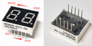 10 PIN Double <strong>Digit</strong> Numeric <strong>Display</strong> 0.<strong>4</strong>&quot; 2 <strong>Digit</strong> 7 Segment <strong>Led</strong> <strong>Display</strong> C/D Circuit