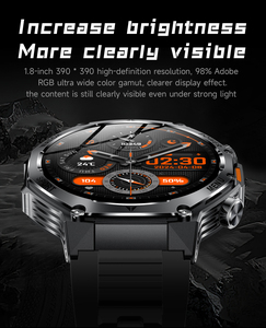 New AK82 Smart Watch Health Monitoring Bluetooth Call <strong>Multi</strong> sport Waterproof Flashlight <strong>Multi</strong> <strong>functional</strong> Watch - Product Image 2