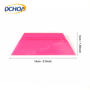 Dchoa 5.5 ''ที่ปาดน้ำเทอร์โบสีชมพูชุดเครื่องมือสำหรับติดตั้งเครื่องมือปาดน้ำหน้าต่างสีอ่อน - Product Image 6