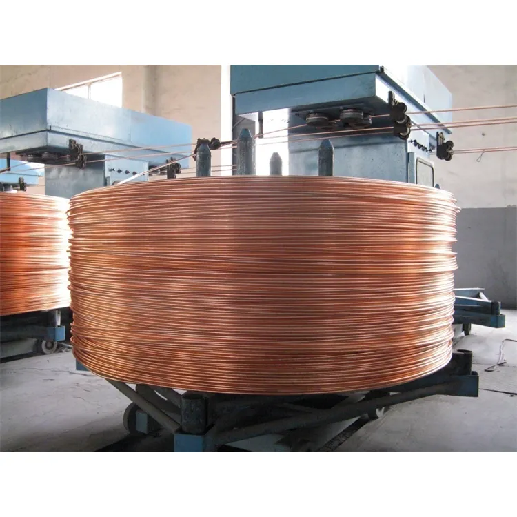 copper rod upcast equipment copper rod upward continuous casting production line