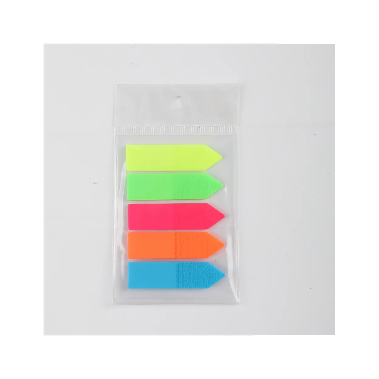 Pegatinas de índice de cinco colores, venta al por mayor, notas adhesivas personalizadas, lista de tareas para niños