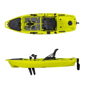 Yeni 2 veya 3 adet modüler ayrılabilir kayak plastik HDPE/LDPE 4.5m kick up ve pervane ayak pedalı motor kayık seçtiğiniz için - Product Image 3