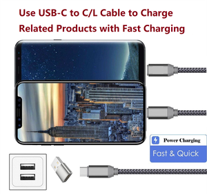 USB-C到USB 2.0笔记本电脑的男性数据充电适配器转换器 - Product Image 6