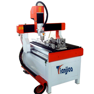 TJ-6090数控机床刳刨机台式数控木工亚克力石材金属木工机床 - Product Image 1