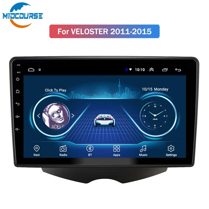 Autoradio per HYUNDAI Veloster 2011-2015 Android 10.0 auto DVD GPS lettore di navigazione Deckless auto Stereo Headunit(a534f2ce)
