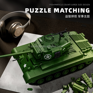 Building Blocks World War II <strong>Soviet</strong> I M-4 Plastic <strong>Toy</strong> Tanks Tracked Armored Vehicle Assembly Model Gift 97011 <strong>Toys</strong> for Children - Product Image 2