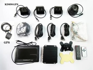 7 pulgadas 4G GPS Camión que rodea la vista de pájaro cámara de monitoreo de seguridad Vista trasera Cámara de respaldo y sistema de kit de monitor - Product Image 6