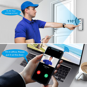 30%OFF30%OFF30%OFF OEM/ODM Factory4 Wire Wifi Smart Video Door Phone Tuya Doorbell Camera With Chime Wifi <strong>Intercom</strong> <strong>System</strong> - Product Image 5