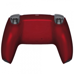 Extremerate แผ่นหุ้มตัวควบคุมสีแดงเข้มสำหรับเกมแพด PS5