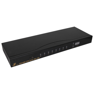 VCOM <strong>1</strong>.<strong>4</strong> Version 8 Way 4K HDMI <strong>KVM</strong> <strong>Switch</strong> with Audio USB IR Remote Control for 8 Computer to <strong>1</strong> Monitor