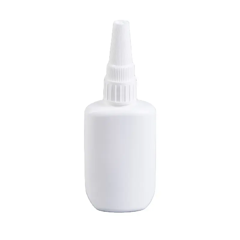 Buena calidad 2oz Gel Base Recarga Nail Glue botella de plástico