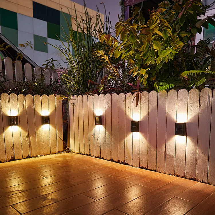 IP65 impermeabile solare Rnergy esterno LED giardino luce giardino verde corridoio torcia risparmio energetico rispettoso dell'ambiente