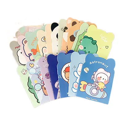 Small Hand Account Book A6 Portable Notebook Student Mini Notepad 2023 Hot Cartoon for Student Paper Gift Cute Diary 20 Pcs